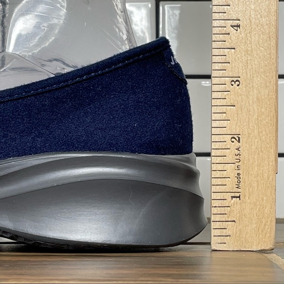 JSport by Jambu Loon Wool Women's Size 9 Shoes Blue Slip On Comfort Loafer Flat - Picture 8 of 11